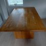 Solid wood dining table and chairs Image 2