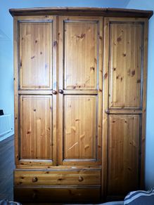 Solid Pine Wardrobe