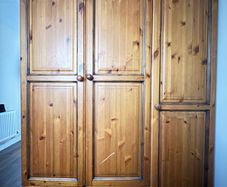 Solid Pine Wardrobe