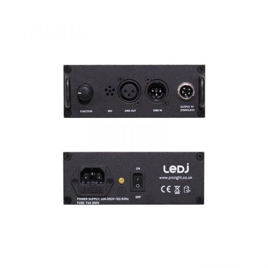 Ledj Starcloth LED Star curtain Drape 8m x 4.5m (26ft x 15ft) Dmx control & Bag