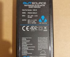 OUTSOURCE High Power 802.3AF POE Injector Gigabit Compatible, 56v output