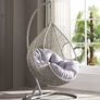 New Garden Rattan Hanging Swing Egg Chairs / Delivery Image 7