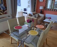 Dining table and chairs