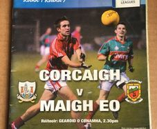 11th April 2010. GAA (Gaelic Football) Programme. Cork V Mayo @ Pairc Ui Chaoimh