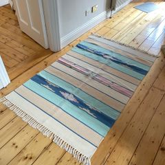Multi Coloured cotton rug