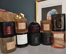 10 Empty candle jars