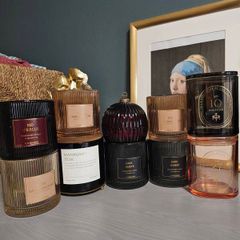 10 Empty candle jars
