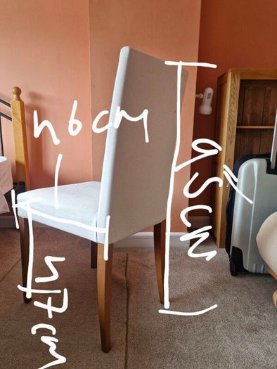 cream chair