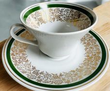 Vintage "Weimar" Germany Tea Cup and Saucer