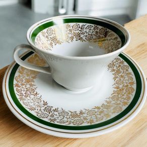Vintage "Weimar" Germany Tea Cup and Saucer