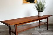 Vintage Retro Mid Century Teak Coffee Table by Myer