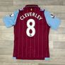 Macron Aston Villa Tom Cleverley Home Jersey Shirt Mens Medium Image 2