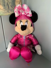 Disney Minnie Mouse Racer Soft Toy