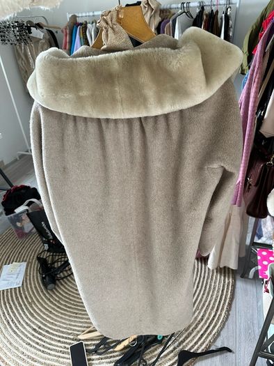 Vintage Fur and Wool Coat