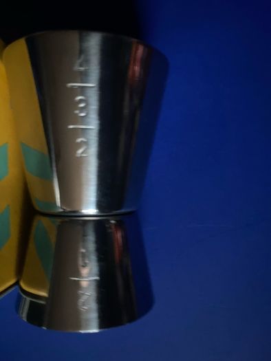 Schweppes Spirit Measures Stainless Steel Shot Brand new