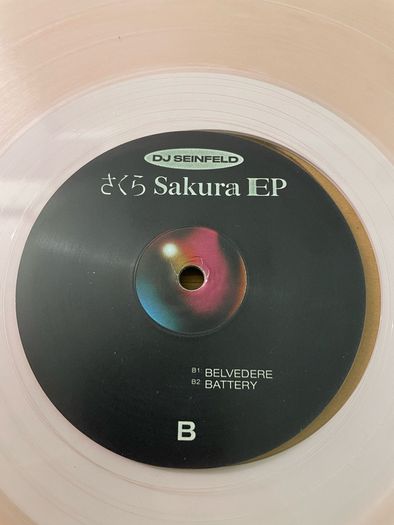 DJ Seinfeld - Sakura EP - 12" Pink Vinyl EP - 2021 Reissue - Young Ethics Records