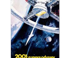 2001 A Space Odyssey - A3 Poster