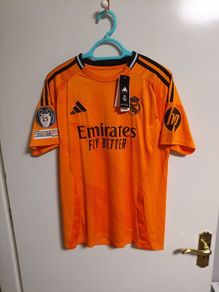 Real Madrid 2024 2025 Away Football Shirt #9 Mbappe Adidas Jersey Size L