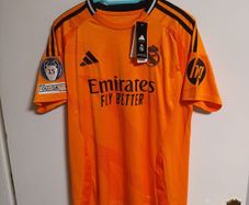 Real Madrid 2024 2025 Away Football Shirt #9 Mbappe Adidas Jersey Size L