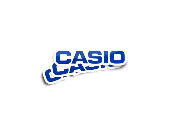 Casio Glossy Stickers 2-Pack