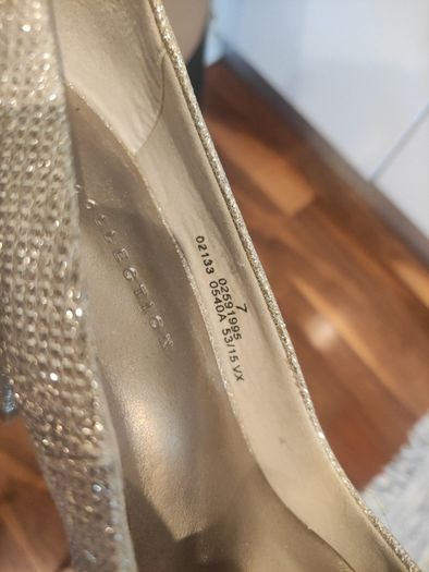 Ladies sparkly shoes M&S collection size 7- brand new