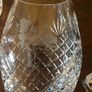 golf prizes 2 large 10 inch Dublin Crystal Vases Image 3
