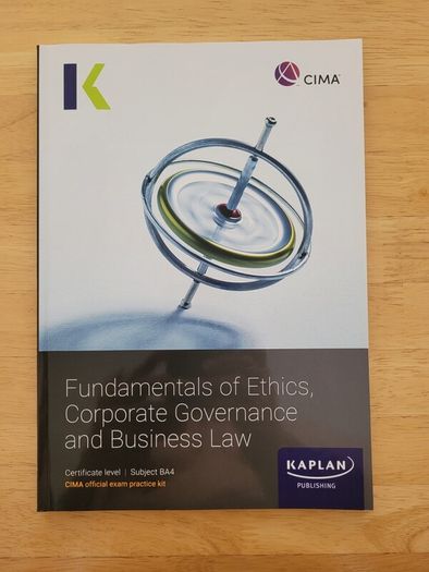 CIMA Certificate in Business Accounting textbooks
