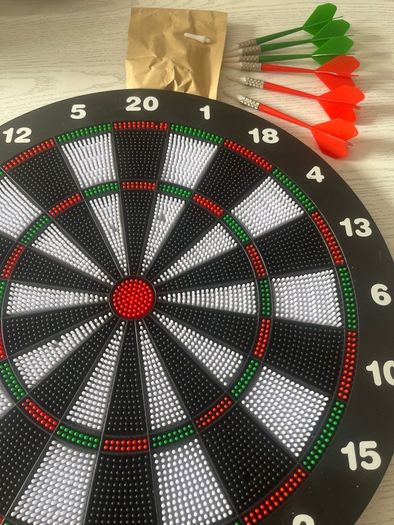 Soft tip dartboard