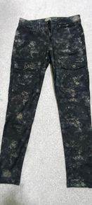 Dranella Printed Cargo Jeans / Skinny Trousers - Size 36 (UK 8/10)