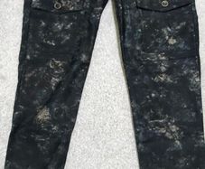 Dranella Printed Cargo Jeans / Skinny Trousers - Size 36 (UK 8/10)