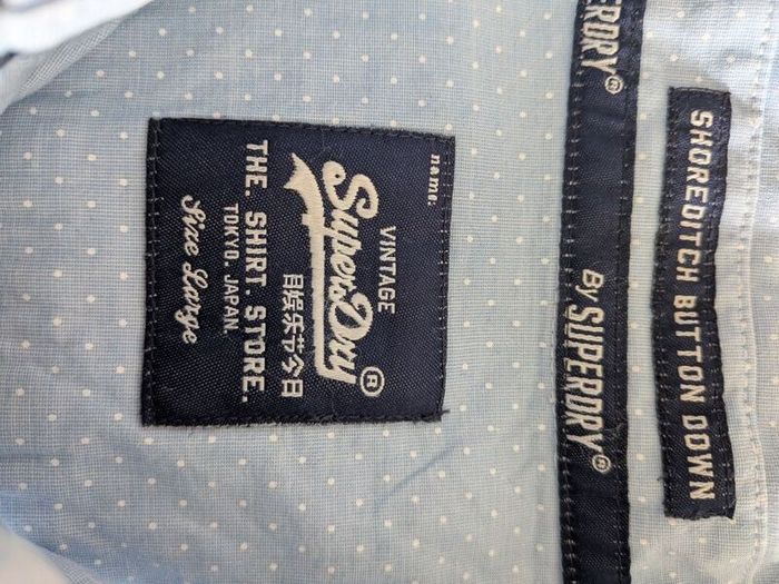 Superdry Men's Blue Shirt