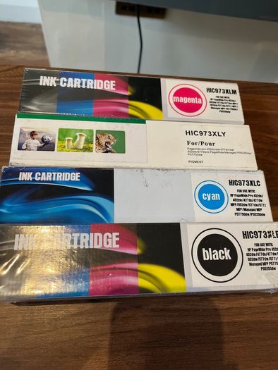 Set of Compatible HP 973xl Ink Cartridges