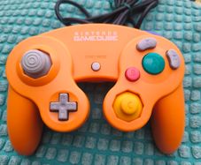 Official Nintendo Spice Orange GameCube Controller Game Cube.