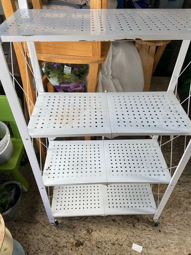 shelves shed rack storage metal case