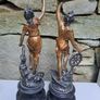 Antique Spelter figurines Image 8