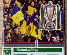 2004 Heineken Cup Leinster v Bath Programme & Ticket