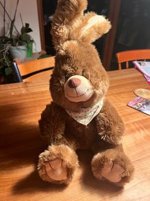 Soft toy rabbit