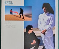 Cock Robin - After Here Through Midland Vinyl LP (1987) Original UK Pressing w/Lyric Sheet EX+ Synth-Pop