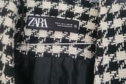 Zara Houndstooth Blazer
