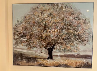 Large Embellished Tree Wall Art