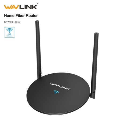 Wavlink 300Mbps Smart WiFi Router Repeater High Power Amplifiers 2X5dBi External Antennas+WPS (UK Plug) (Brand New/Warranty)