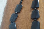 Beautiful black necklace.