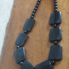 Beautiful black necklace.