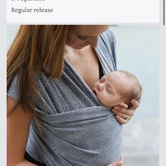 Boba baby wrap carrier