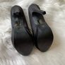 Brand New Black Satin Knot Peeptoe Heels Image 5