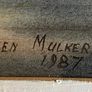 Original 1987 Painting by Helen Mulkerns Image 2
