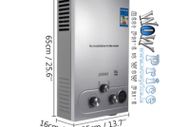 250111 VEVOR 16L Power 32 kW LPG Water Heater Propane Gas Tankless Instant Boiler With Shower