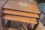 Vintage tables G plan quadrille nest of tables