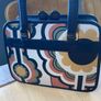 Orla Kiely Flower Deco Leather Bag Image 2