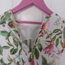Next Girls Floral Shift Dress 100 % Cotton Age 8 Image 7